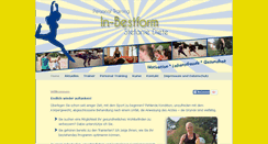 Desktop Screenshot of in-bestform.com